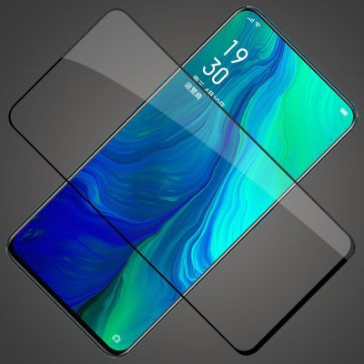 Oppo Reno Zore Kenarları Kırılmaya Dayanıklı Cam Ekran Koruyucu - 4