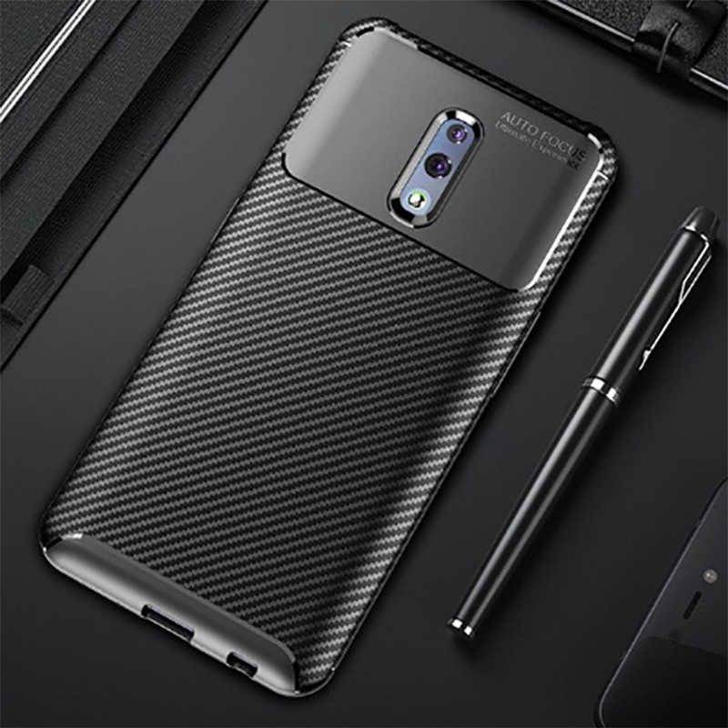 Oppo Reno Kılıf Zore Negro Silikon Kapak - Siyah