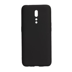 Oppo Reno Z Kılıf Zore Premier Silikon Kapak Siyah