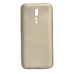 Oppo Reno Z Kılıf Zore Premier Silikon Kapak Gold