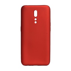 Oppo Reno Z Kılıf Zore Premier Silikon Kapak Kırmızı