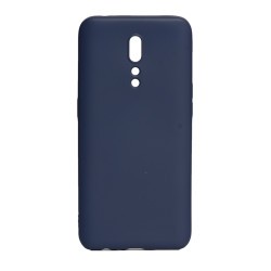 Oppo Reno Z Kılıf Zore Premier Silikon Kapak Lacivert