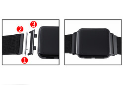 Oppo Watch 46mm 22mm Metal Kordon Dönüştürücü - Thumbnail