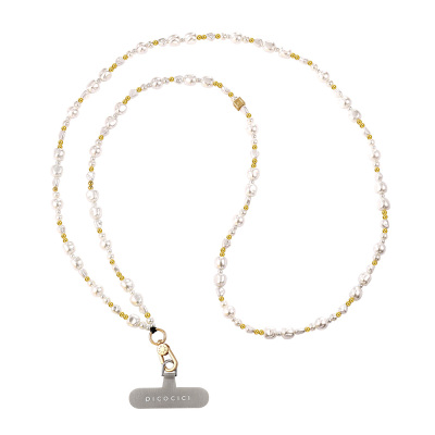 Picocici Metal Pearl Telefon Boyun Askı İpi 1.2 Metre - Picocici