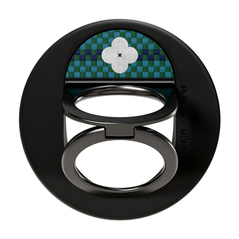 Pitaka Aramid Fiber Flora in Grid Serisi MagEZ Grip 3 Magnetik Ring Stand Telefon Tutucu - 5