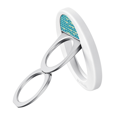 Pitaka Aramid Fiber Glints of Gold Series MagEZ Grip 3 Magnetic Ring Stand Phone Holder - Pitaka