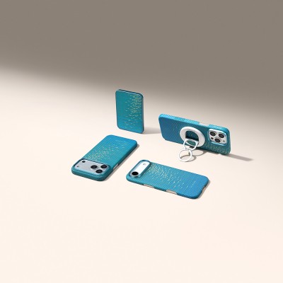 Pitaka Aramid Fiber Glints of Gold Serisi MagEZ Grip 3 Magnetik Ring Stand Telefon Tutucu - 9