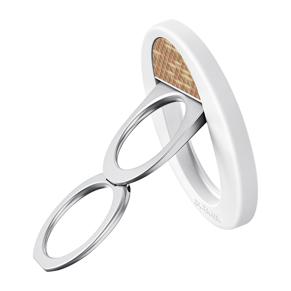 Pitaka Aramid Fiber Glints of Gold Serisi MagEZ Grip 3 Magnetik Ring Stand Telefon Tutucu - Gold