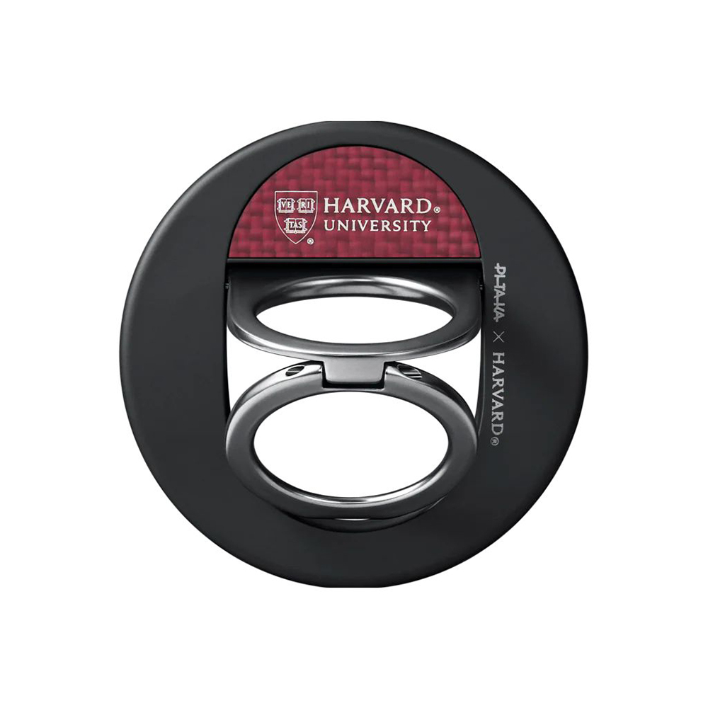 Pitaka Aramid Fiber Harvard Crimson Serisi MagEZ Grip 3 Magnetik Ring Stand Telefon Tutucu - Kırmızı