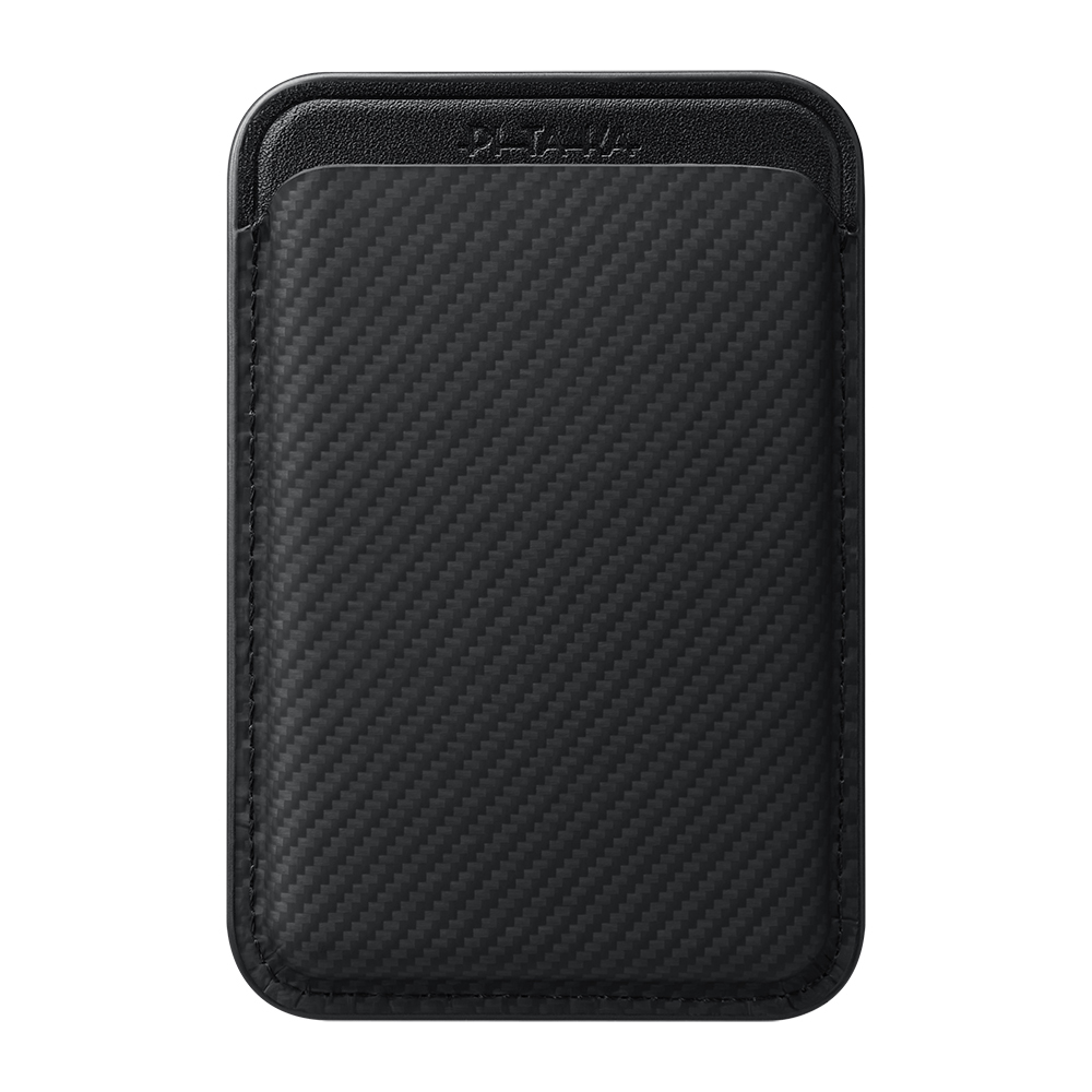Pitaka Magnetic Woven Serisi Aramid Fiber Magnetik Kartlık - Siyah