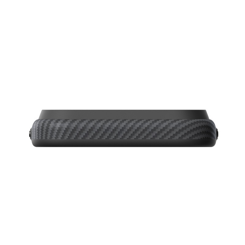 Pitaka Military-Grade Classic Series Case for Apple iPhone 18 Pro – Aramid Carbon Fiber with MagSafe Charging – New Logo Black-Grey Twill Finish - 6