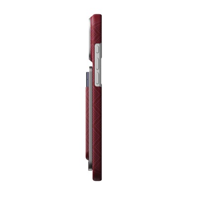 Pitaka Plaud Note Compatible Harvard Crimson Series MagMod Card Holder and Charging Kit - 4