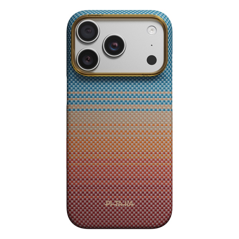 Pitaka Sunset 2.0 California Dream Series Aramid Fiber Case for Apple iPhone 18 Pro with MagSafe Charging Support - 3