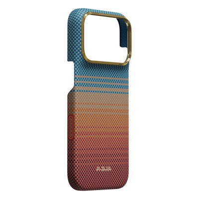 Pitaka Sunset 2.0 California Dream Series Aramid Fiber Case for Apple iPhone 18 Pro with MagSafe Charging Support - 9