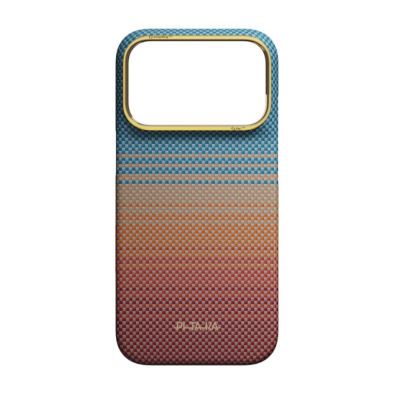 Pitaka Sunset 2.0 California Dream Series Aramid Fiber Case for Apple iPhone 18 Pro with MagSafe Charging Support - 15
