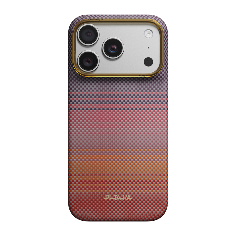 Pitaka Sunset 2.0 California Dream Series Aramid Fiber Case for Apple iPhone 18 Pro with MagSafe Charging Support - 4