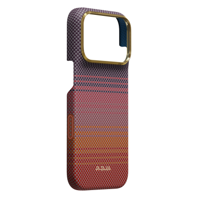 Pitaka Sunset 2.0 California Dream Series Aramid Fiber Case for Apple iPhone 18 Pro with MagSafe Charging Support - 10