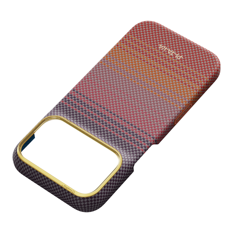 Pitaka Sunset 2.0 California Dream Series Aramid Fiber Case for Apple iPhone 18 Pro with MagSafe Charging Support - 14