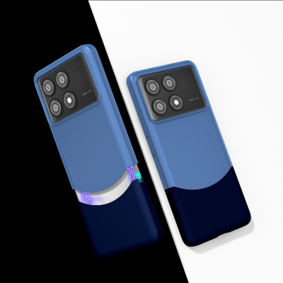 Poco X6 Pro Kılıf Mıknatıslı Zore Duble Kapak - Zore