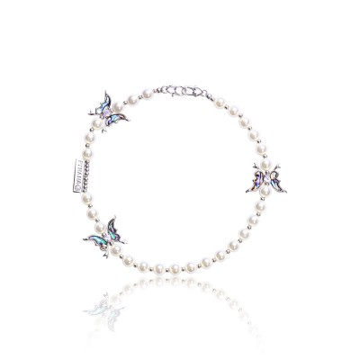 Pynana Gauzy Dream Series Multifunctional Pearl Stone Phone Neck Hang Rope - 6