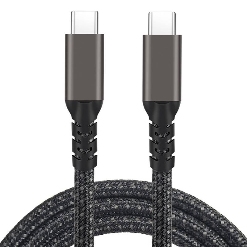 Qgeem 2.Jenerasyon Type-C to Type-C USB3.2 PD Data Kablosu 100W 20Gbps 4K@60Hz 3 Metre - 2