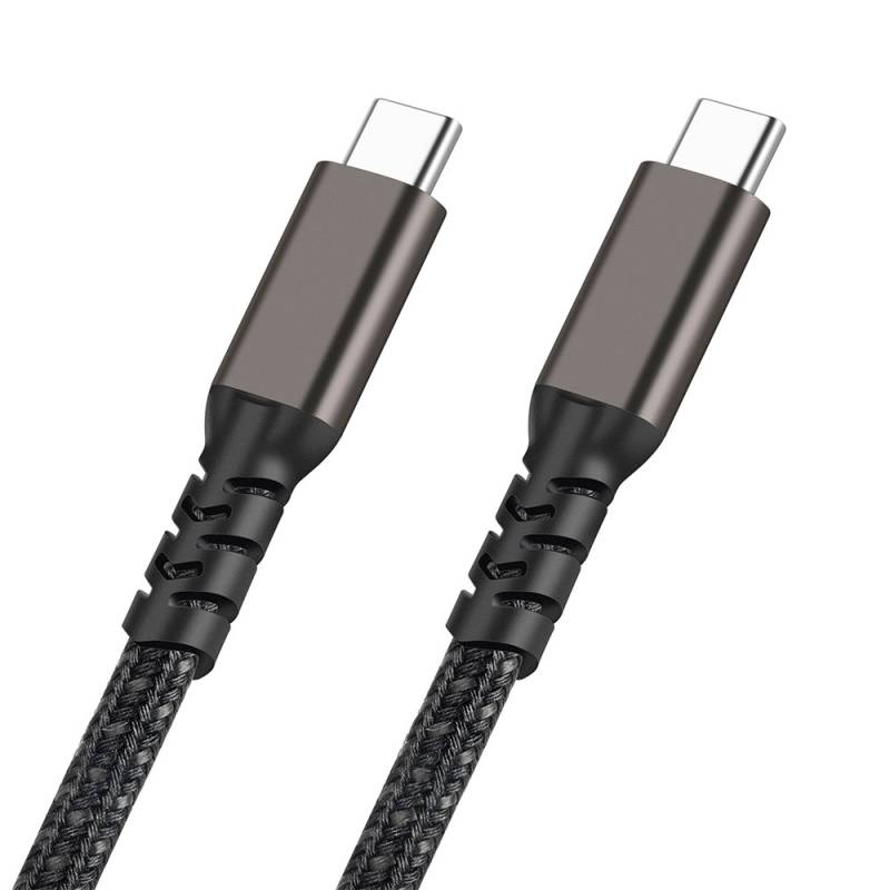 Qgeem 2.Jenerasyon Type-C to Type-C USB3.2 PD Data Kablosu 100W 20Gbps 4K@60Hz 3 Metre - 4