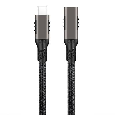 Qgeem Extension USB3.2 Type-C PD Uzatma Kablosu 100W 20Gbps 4K@60Hz 0.5 Metre - 5