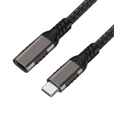 Qgeem Extension USB3.2 Type-C PD Uzatma Kablosu 100W 20Gbps 4K@60Hz 1 Metre - 8