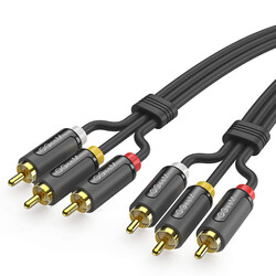 Qgeem QG-AU13 RCA Aux Audio Cable 1.83M - Qgeem