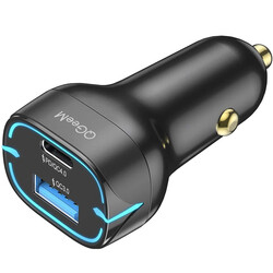 Qgeem QG-CHAP03 Usb - PD 52.5W Araç Şarj Aleti - Qgeem