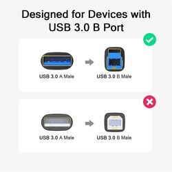 Qgeem QG-CVQ20 Usb Type-A To Usb Type-B Kablo 1.83M - 5