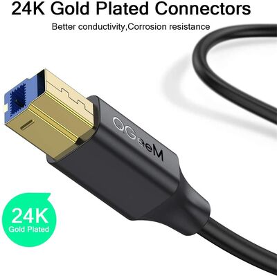Qgeem QG-CVQ20 Usb Type-A To Usb Type-B Kablo 1.83M - 6