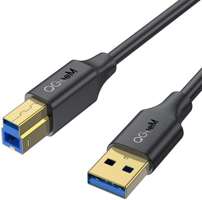 Qgeem QG-CVQ20 Usb Type-A To Usb Type-B Kablo 1.83M - 8