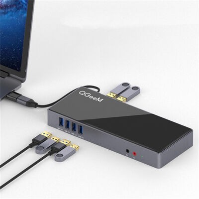 Qgeem QG-D6901 Type-C Usb Hub - 3