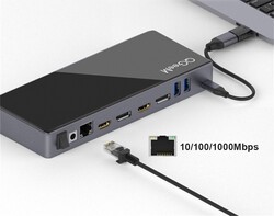Qgeem QG-D6901 Type-C Usb Hub - 4