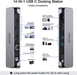Qgeem QG-D6908 Type-C Usb Hub - 2