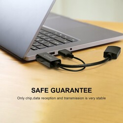 Qgeem QG-HD01 HDMI To Display Port Dönüştürücü - 6