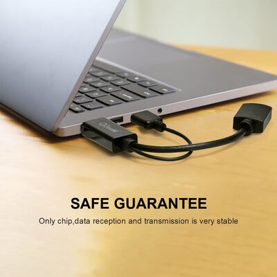 Qgeem QG-HD01 HDMI To Display Port Dönüştürücü - 6