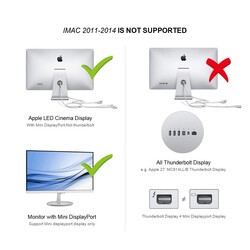 Qgeem QG-HD02 HDMI To Mini Display Port Converter - 8