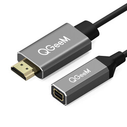 Qgeem QG-HD02 HDMI To Mini Display Port Dönüştürücü - Qgeem