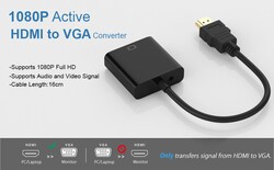 Qgeem QG-HD07 HDMI To VGA Dönüştürücü - 7