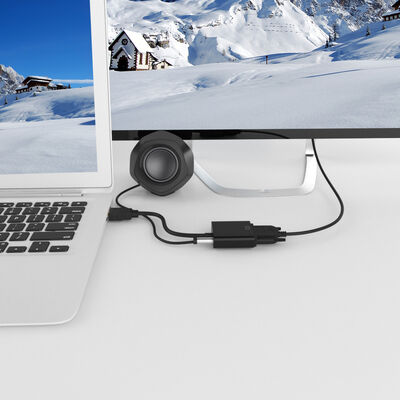 Qgeem QG-HD07 HDMI To VGA Dönüştürücü - 13