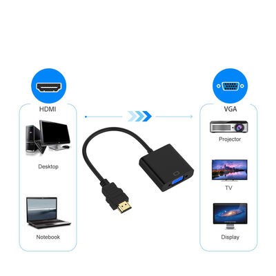 Qgeem QG-HD08 HDMI To VGA Dönüştürücü - 5