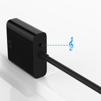 Qgeem QG-HD08 HDMI To VGA Dönüştürücü - 6