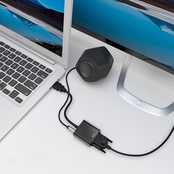 Qgeem QG-HD08 HDMI To VGA Dönüştürücü - 8