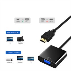 Qgeem QG-HD08 HDMI To VGA Dönüştürücü - 9