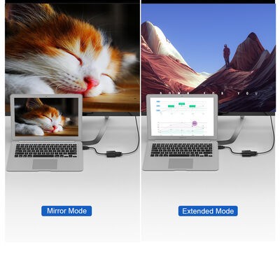 Qgeem QG-HD08 HDMI To VGA Dönüştürücü - 10