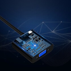 Qgeem QG-HD08 HDMI To VGA Dönüştürücü - 11