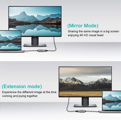 Qgeem QG-HD09 Mini Display Port To HDMI To Dönüştürücü - 3