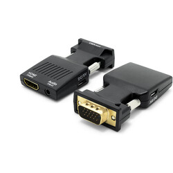 Qgeem QG-HD12 VGA To HDMI Dönüştürücü - Qgeem